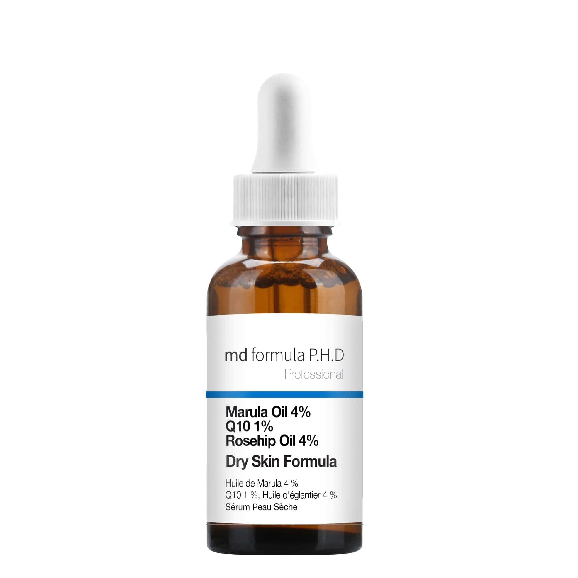MD Formula Dry Skin Serum Marulua Oil 4%, Q10 1%, Rosehip Oil 4% 30ml Twin Value Savings Pack