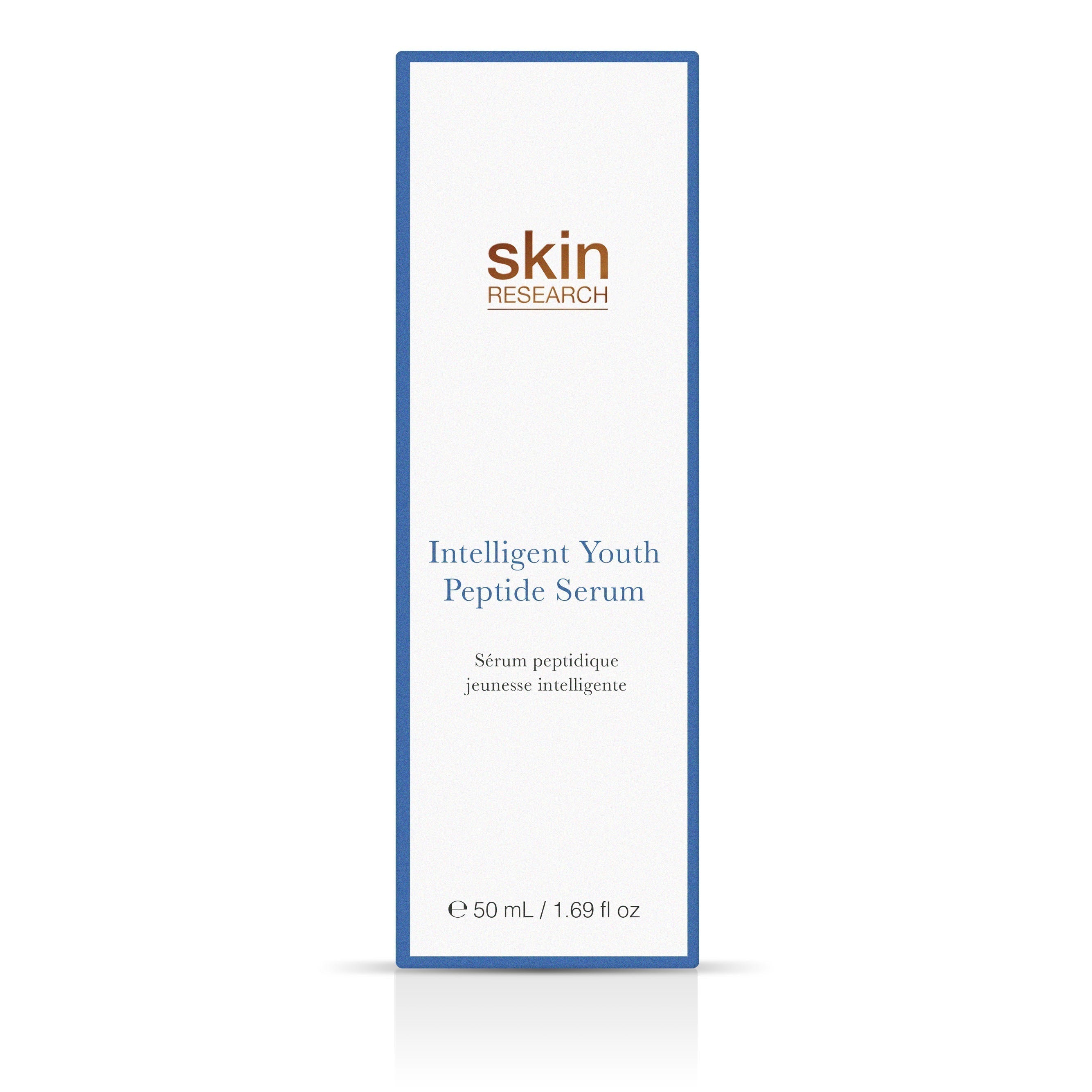 Skin Research Intelligent Youth Peptide Serum 50ml Twin Value Savings Pack