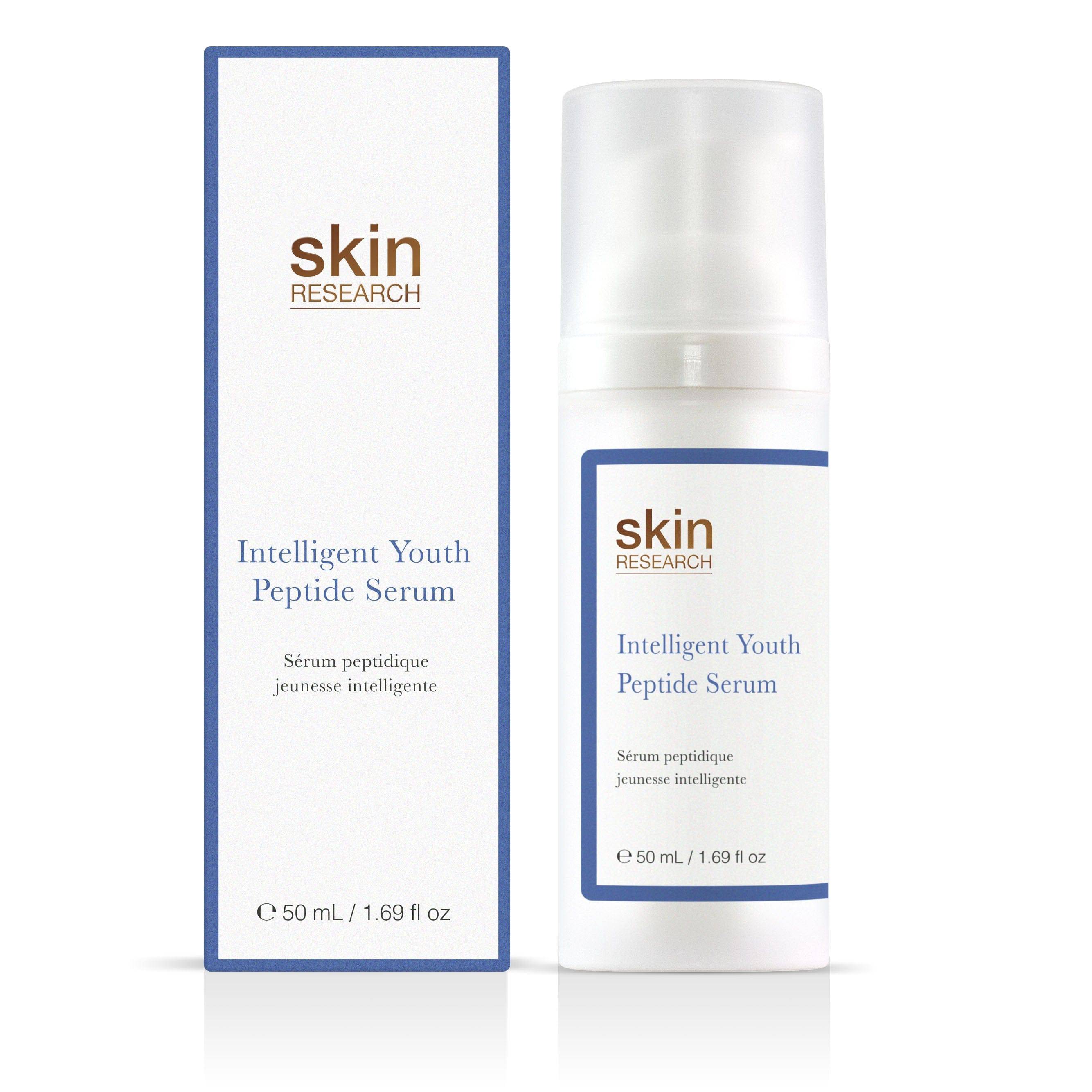 Skin Research Intelligent Youth Peptide Serum 50ml Twin Value Savings Pack