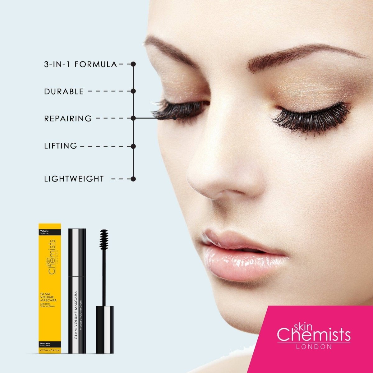 Glam Volume Mascara 12ml - skinChemists