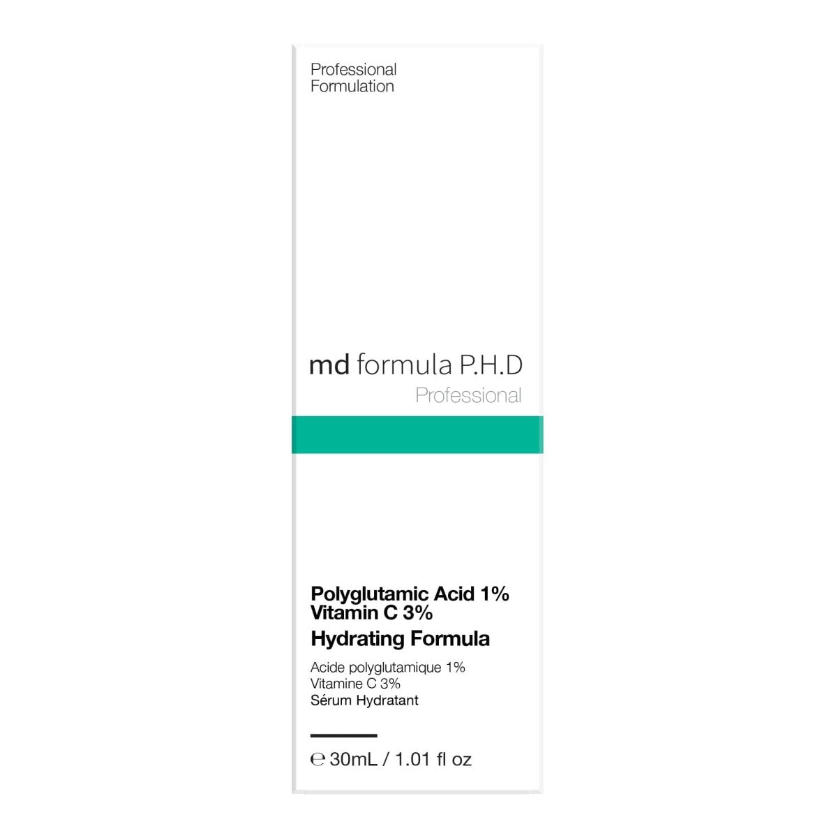 Hydrating Serum Polyglutamic Acid 1%, Vitamin C 3% 30ml