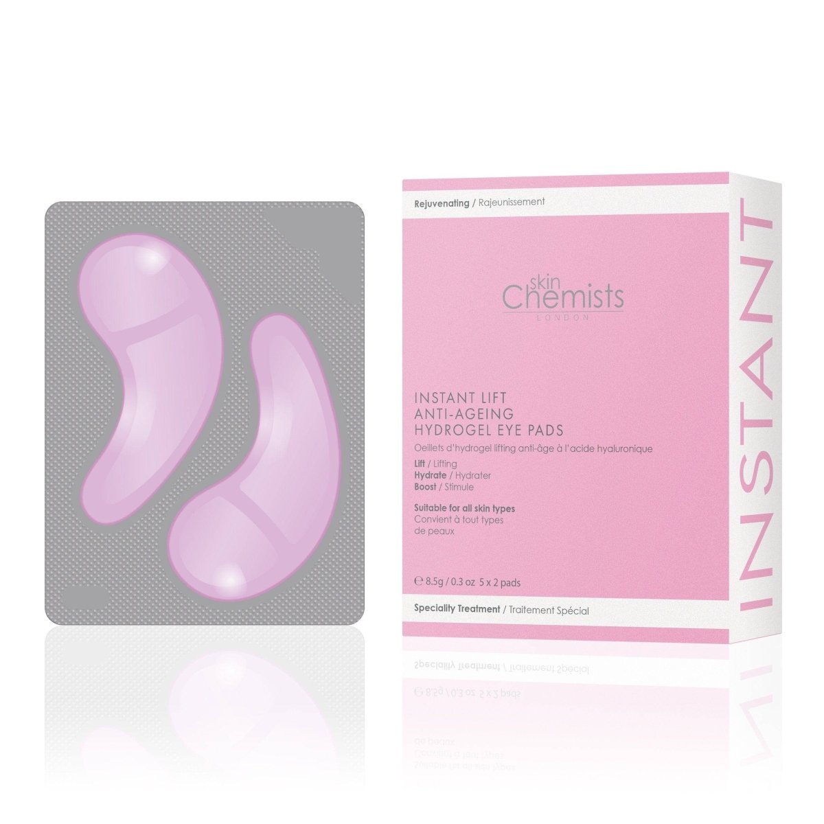 Instant Facelift Anti - Ageing Hydrogel Eye Pads (5 x 2) - skinChemists
