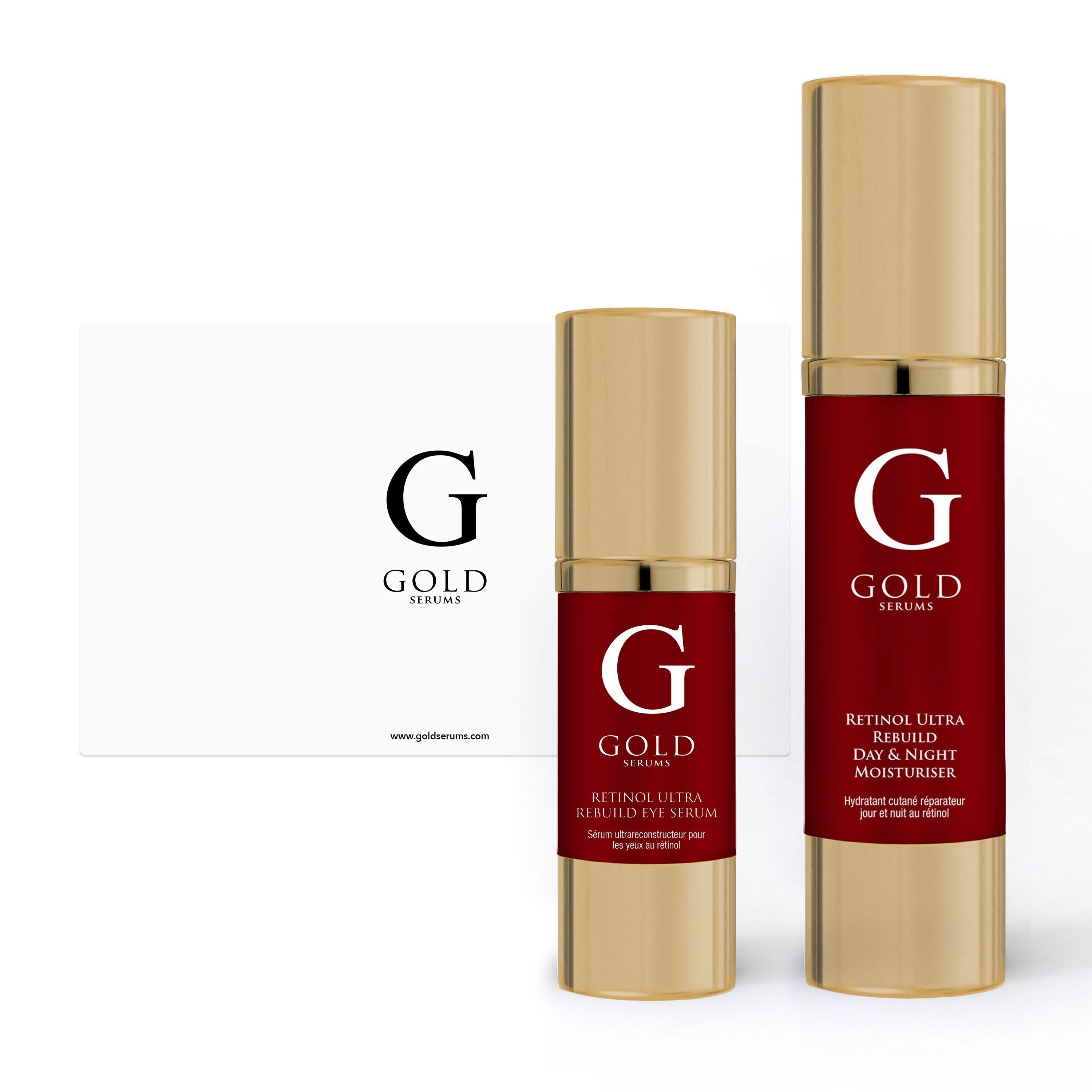 Gold Serums Retinol Christmas Gift Set - skinChemists