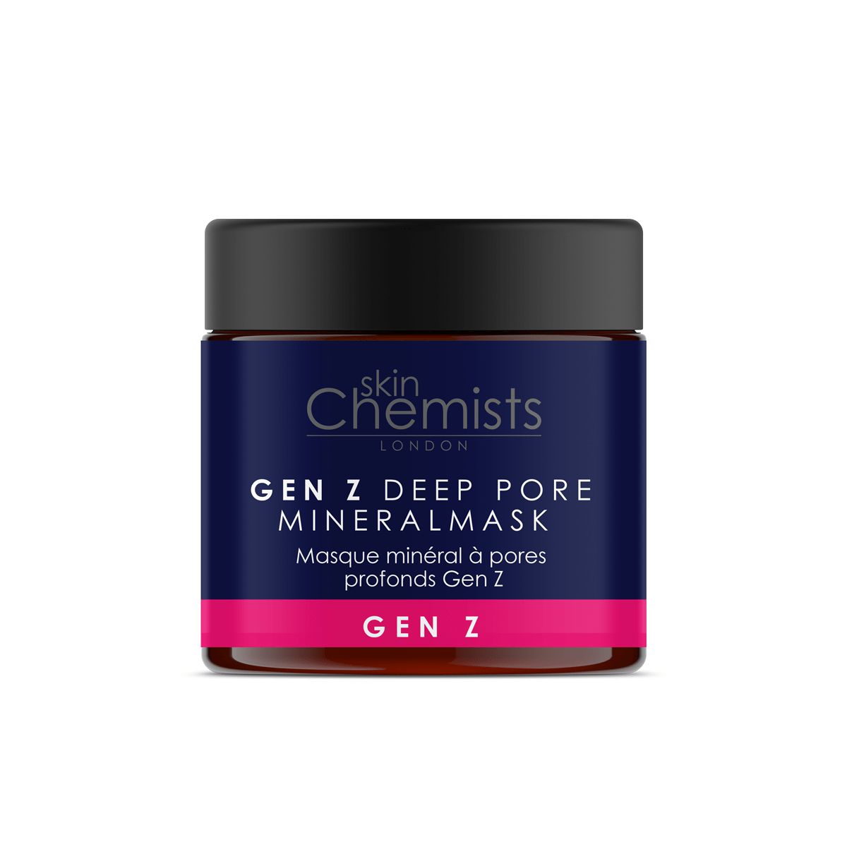 skinChemists Gen Z Deep Pore Clay Mask 60ml Twin Value Savings Pack