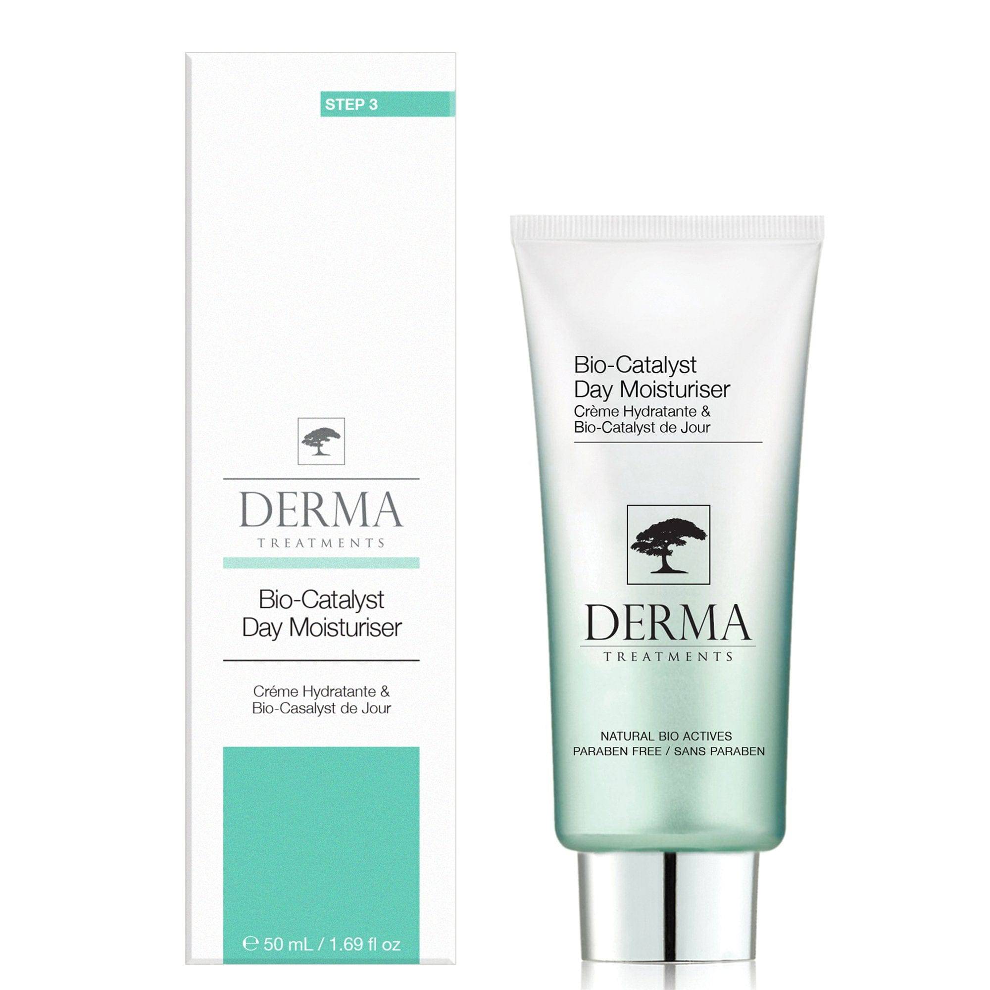 Derma Treatments Bio-Catalyst Day Moisturiser 50ml Twin Value Savings Pack - skinChemists