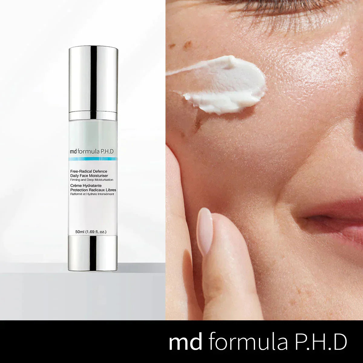 MD Formula Free Radical Defence Daily Moisturiser 50ml Twin Value Savings Pack
