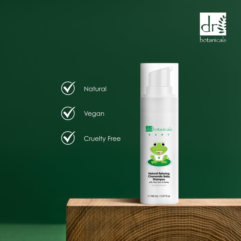 Natural Relaxing Chamomile Baby Shampoo 150ml - skinChemists