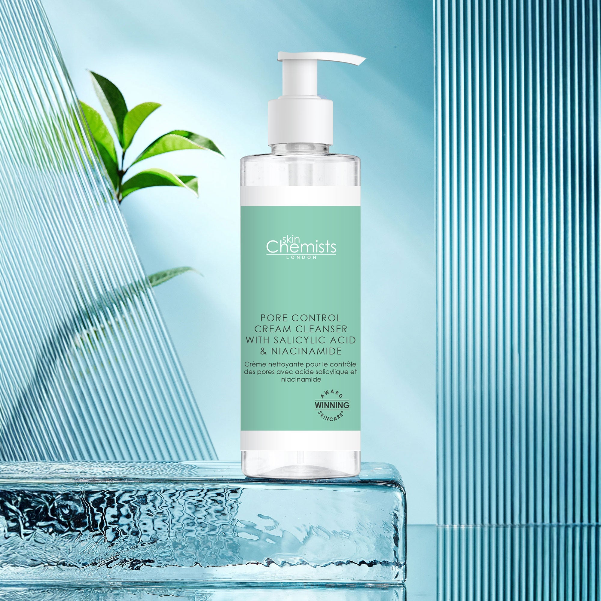 Pore Control Cream Cleanser with Salicylic Acid & Niacinamide 200ml - skinChemists