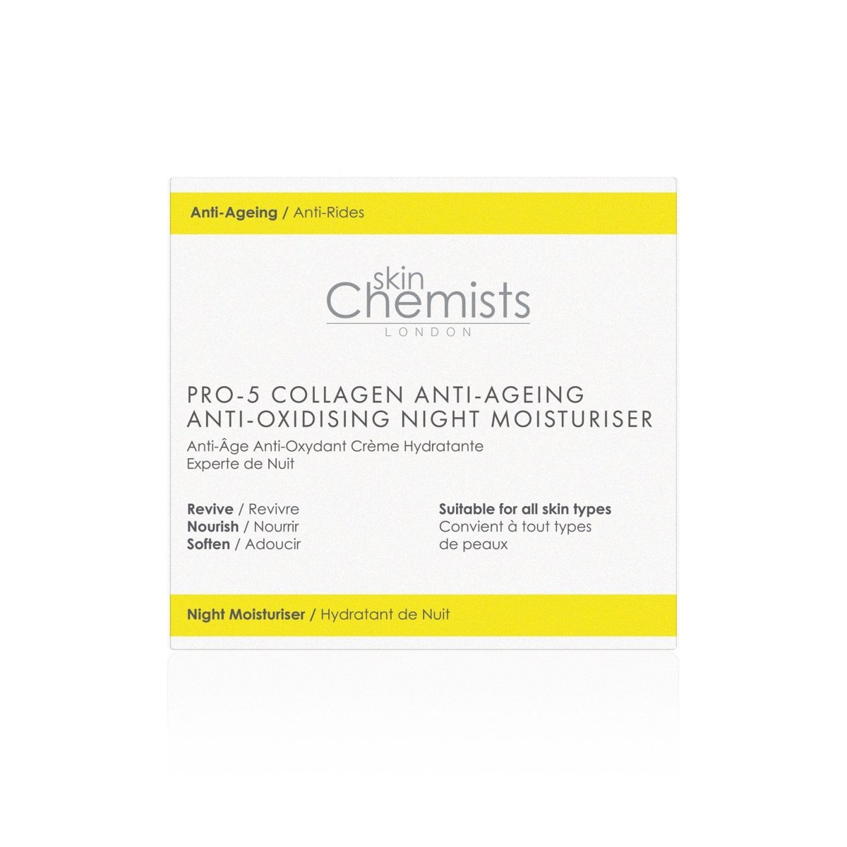 Pro-5 Collagen Anti-Ageing Anti-Oxidising Night Moisturiser 50ml - skinChemists