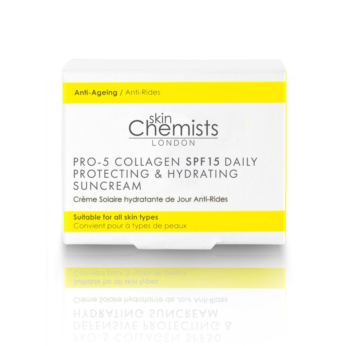 Pro - 5 Collagen Daily Anti - Ageing Protecting & Hydrating Sun Cream SPF 15 50ml - skinChemists