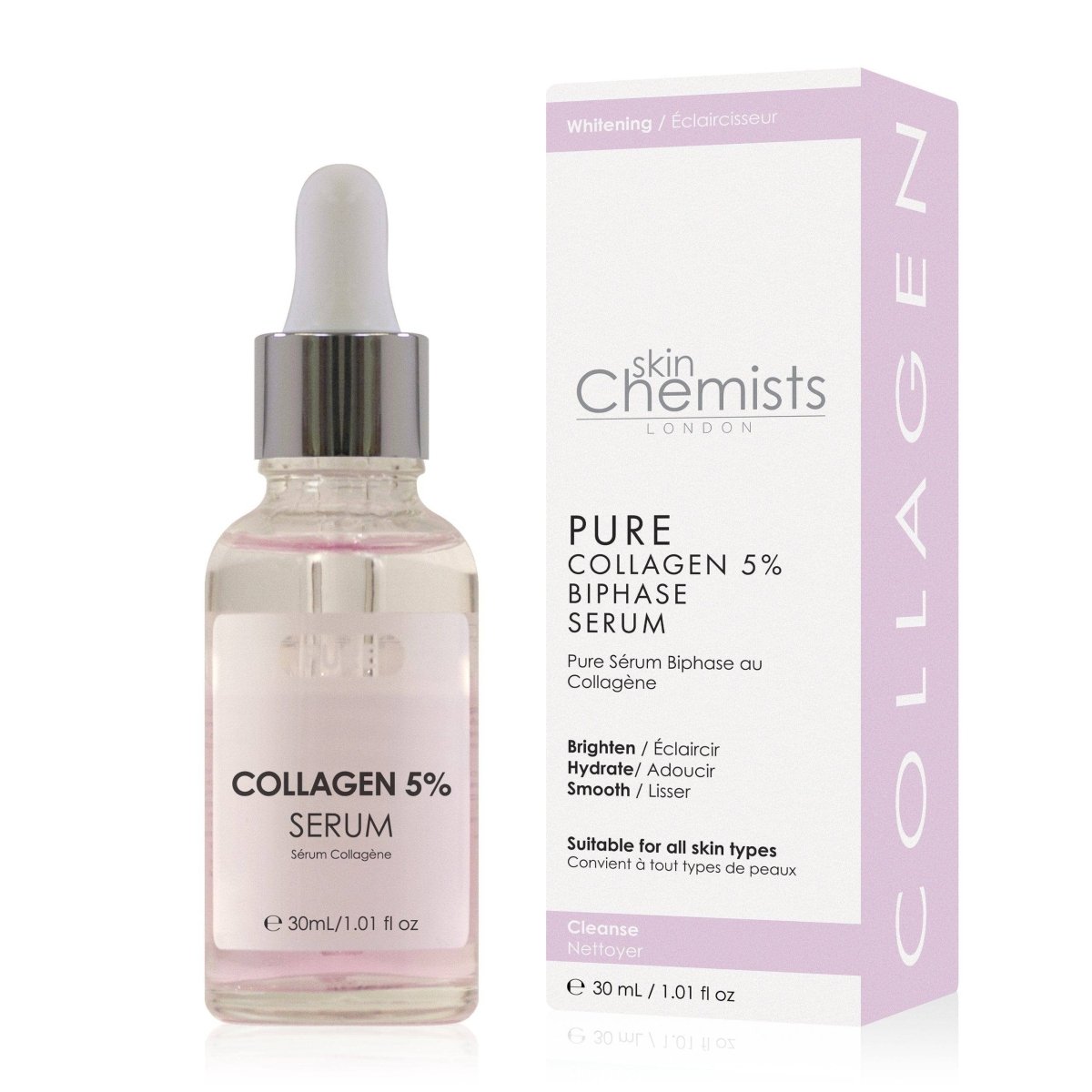 Pure Collagen 5% Biphase Serum 30ml - skinChemists