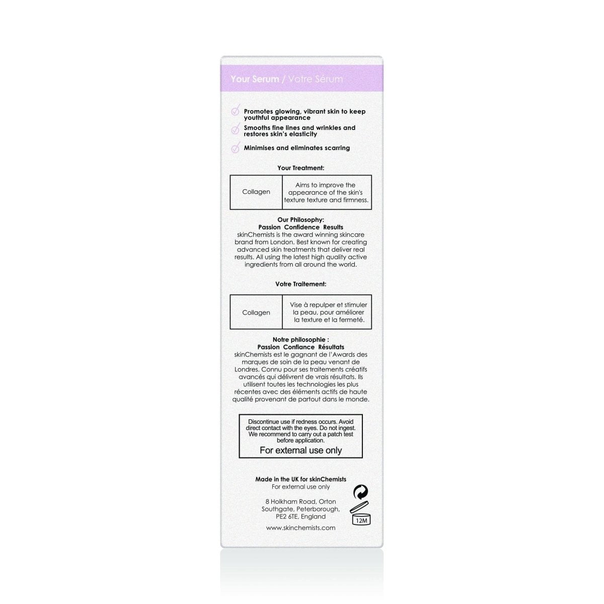 Pure Collagen 5% Biphase Serum 30ml - skinChemists