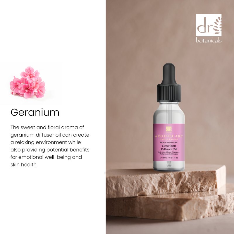 Renew & Revive Geranium Diffuser Oil 15ml