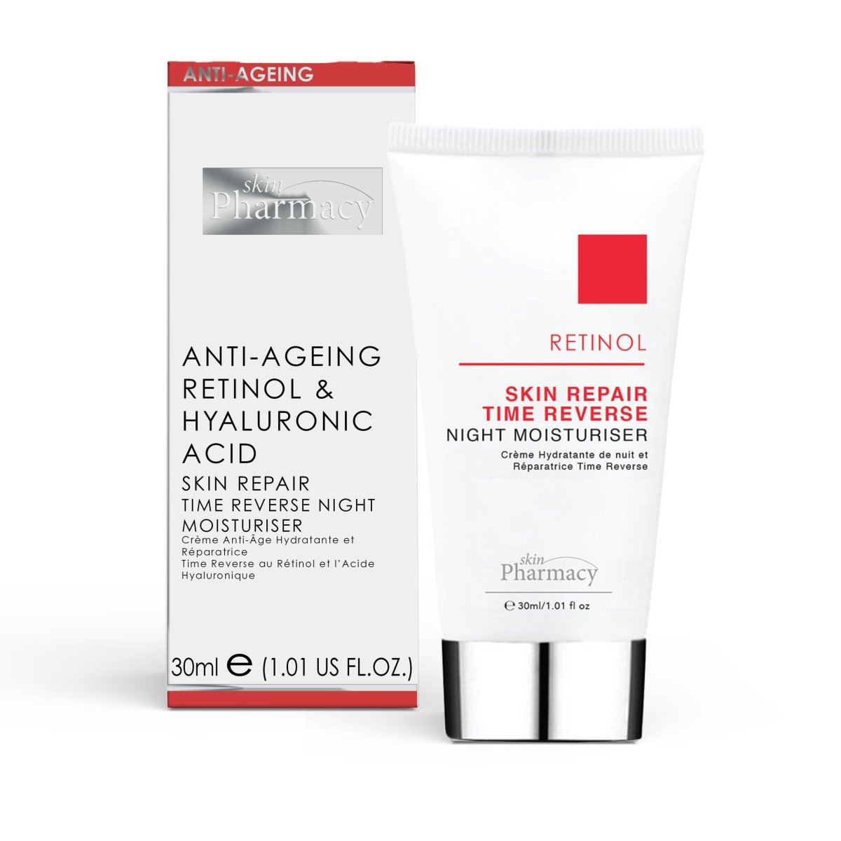 Retinol Skin Repair Serum 30ml+50ml and Night Moisturiser - skinChemists