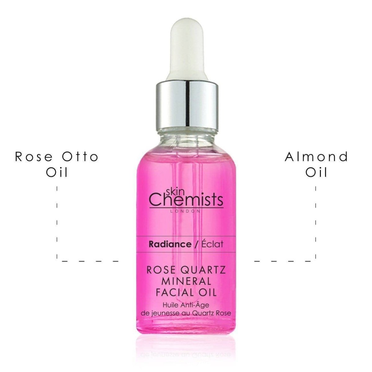 Rose Quartz Mineral Facial Oil 30ml - skinChemists