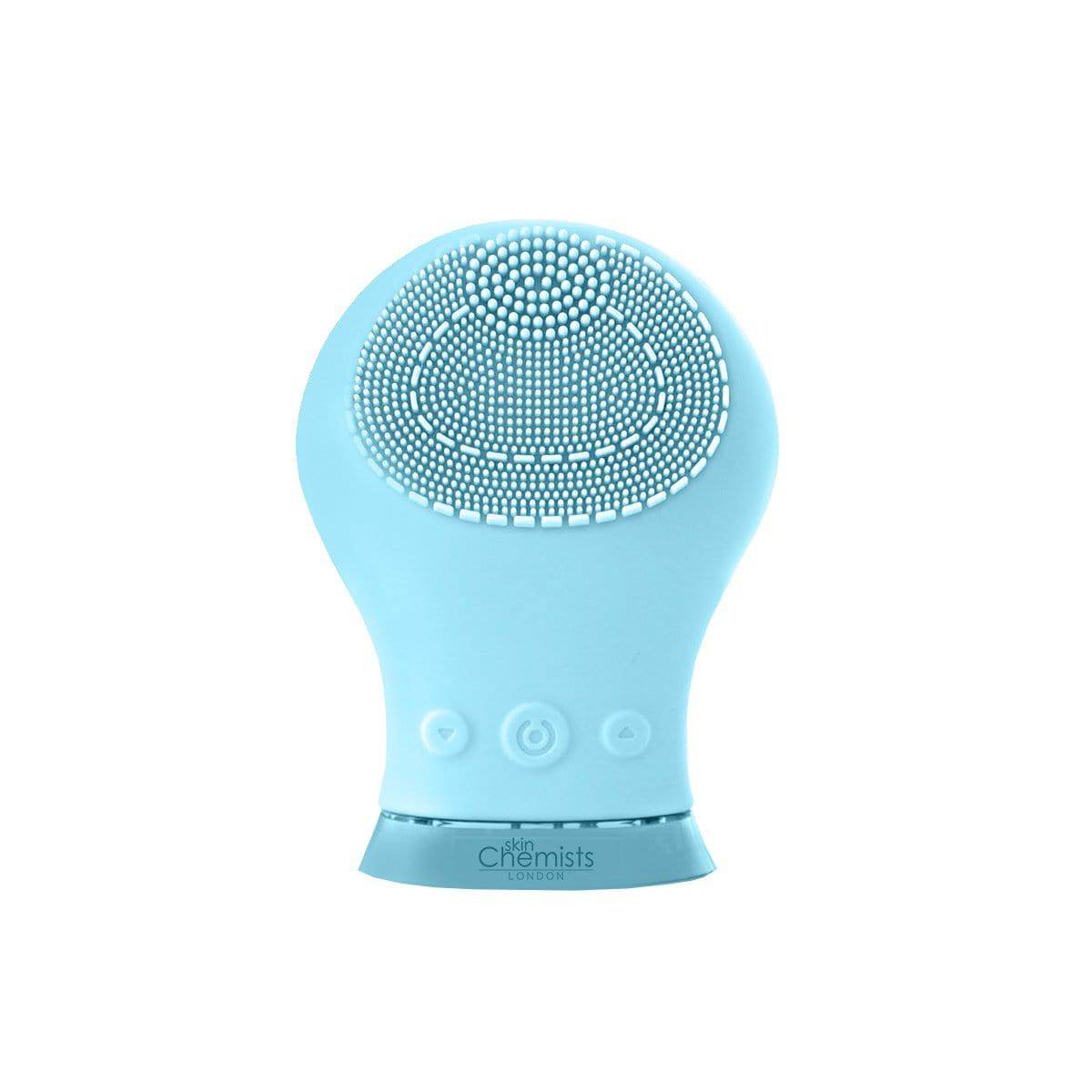 Sonic Silicone Facial Cleansing Massager Blue - skinChemists