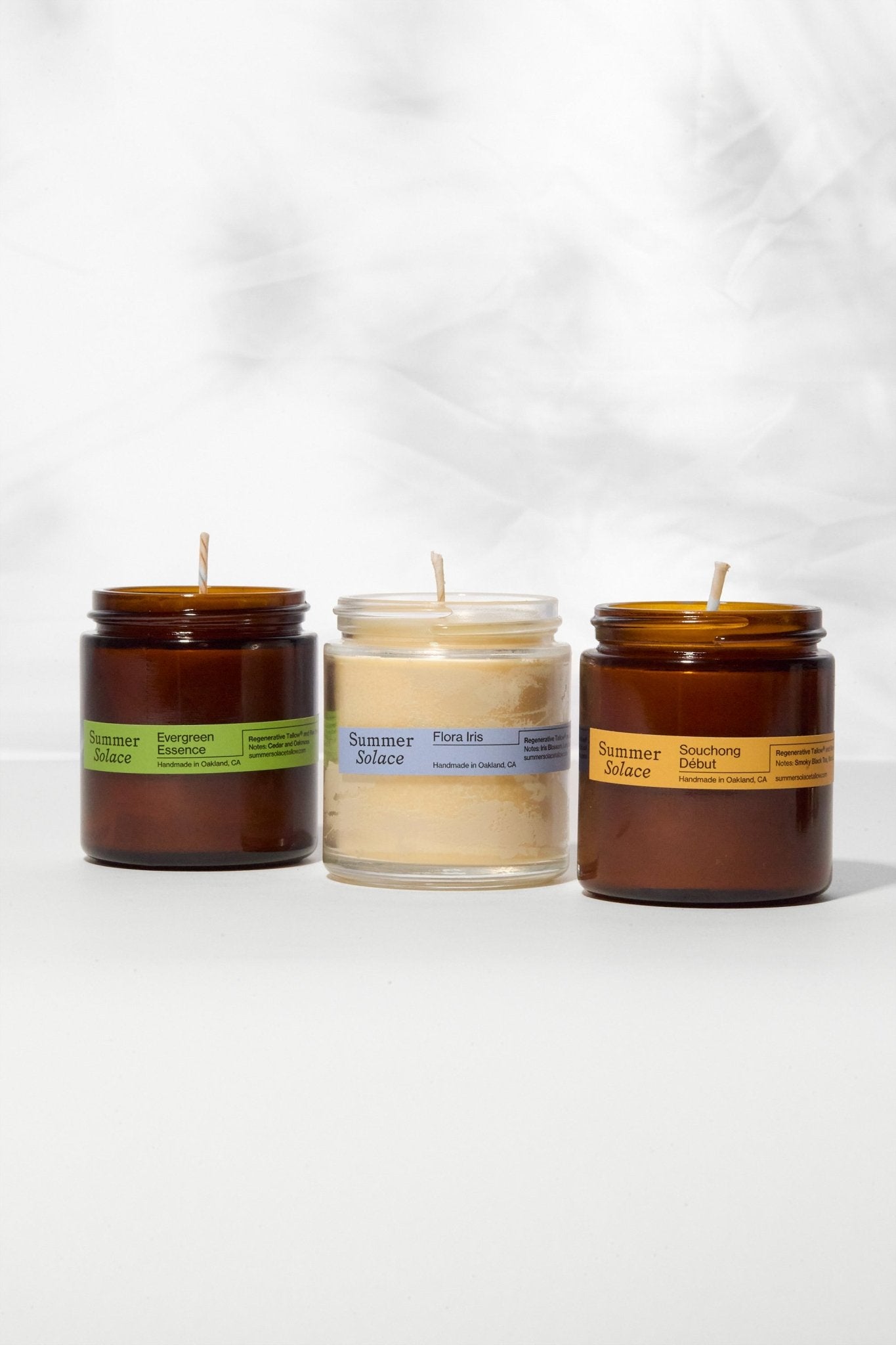 Tallow Candle Trio – Travel Set | Core Collection