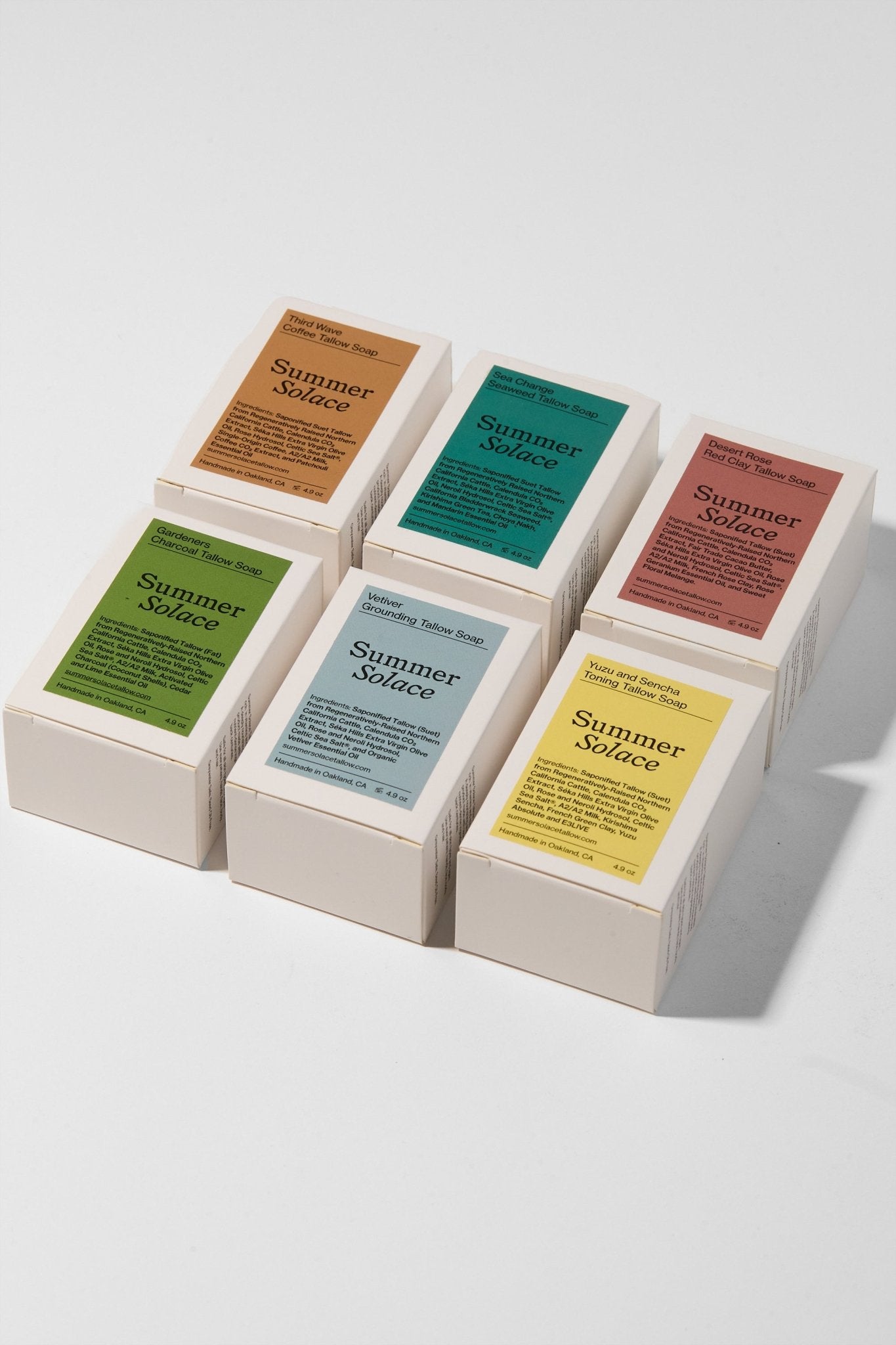 Tallow Soap Core Collection (6 Bars)