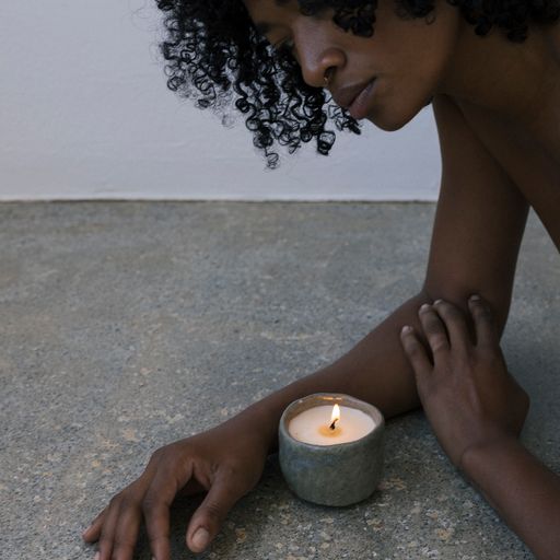 Souchong Debut Earthen Tallow Candle – Fog-Glazed Regional Clay 4 oz