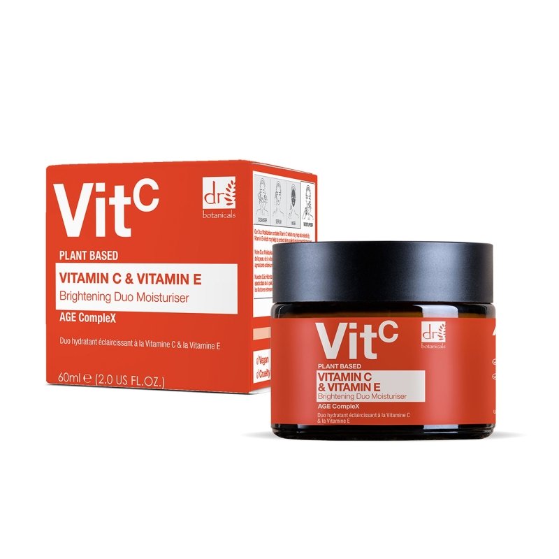 Vitamin C 1% & Vitamin E Brightening Duo Moisturiser 60ml - skinChemists