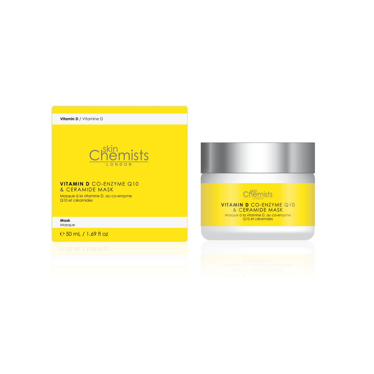 Vitamin D Co-Enzyme Q10 & Ceramide Mask 50ml - skinChemists