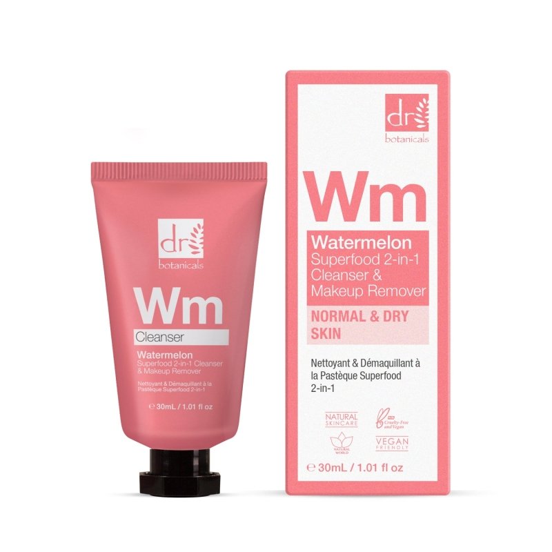 Watermelon Superfood 2-In-1 Cleanser & Makeup Remover 30ml - skinChemists