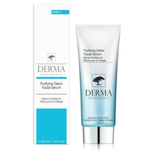 Derma Treatments Purifying Detox Facial Serum with a 7-Hour Detox Cream