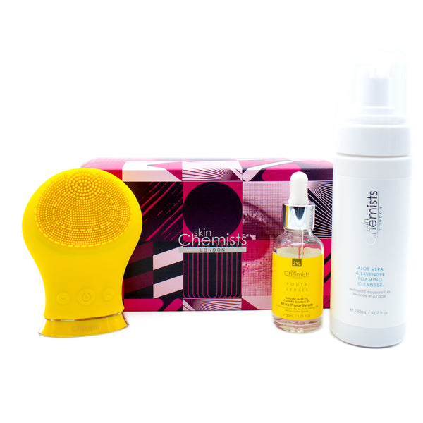 skinChemists Sonic Cleansing Acne Prone Gift Set