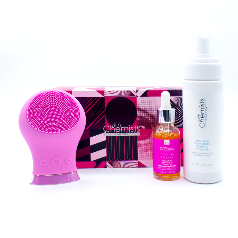 skinChemists Sonic Cleansing Anti-Ageing Gift Set