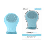 skinChemists Sonic Silicone Facial Cleansing Massager Blue