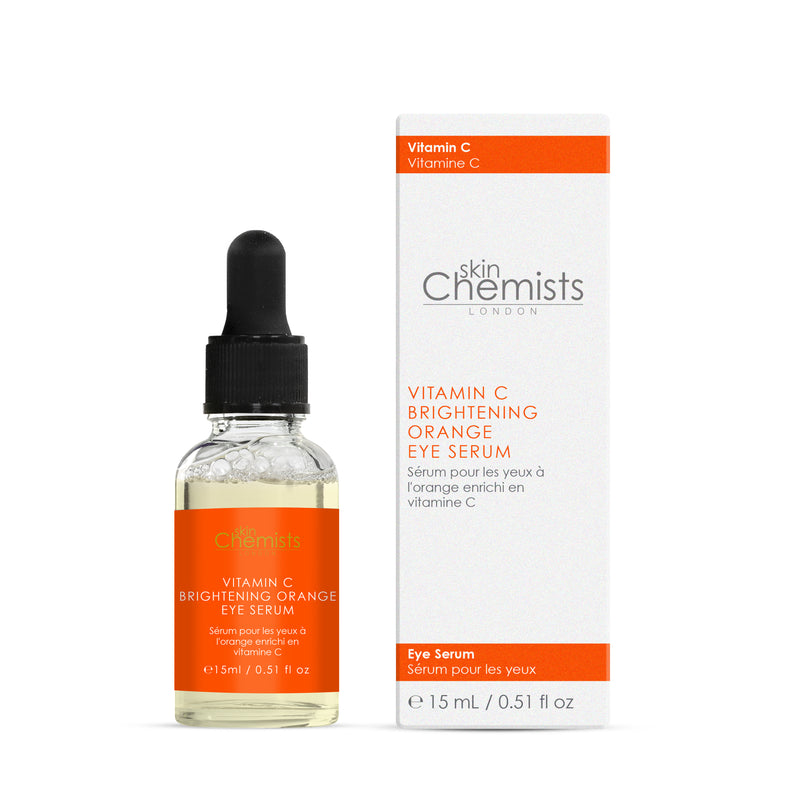 skinChemists Vitamin C Brightening Orange Eye Serum 15ml